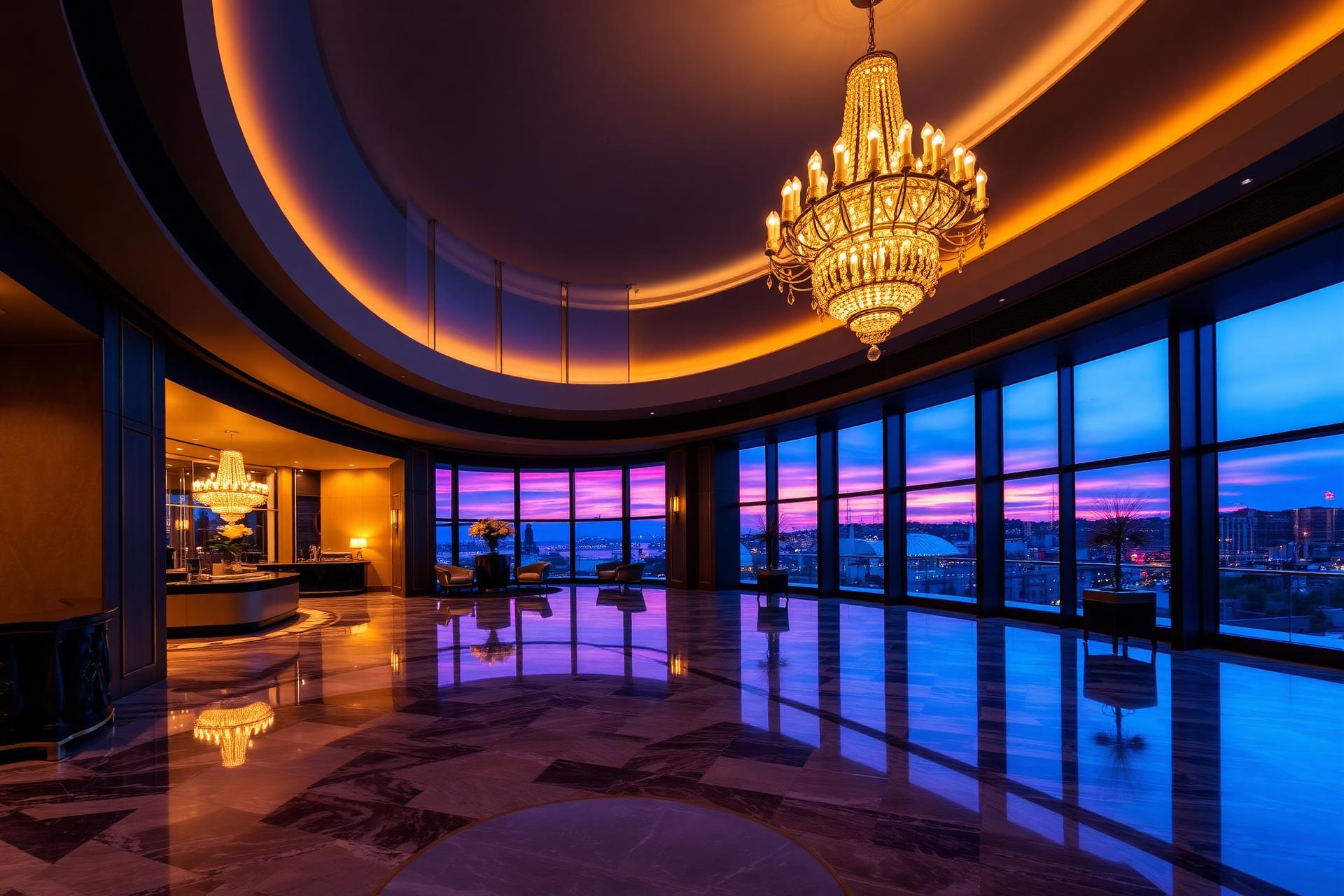 Lobby de hotel premium